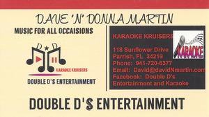 Double D's Entertainment Dave $ Marie Karaoke