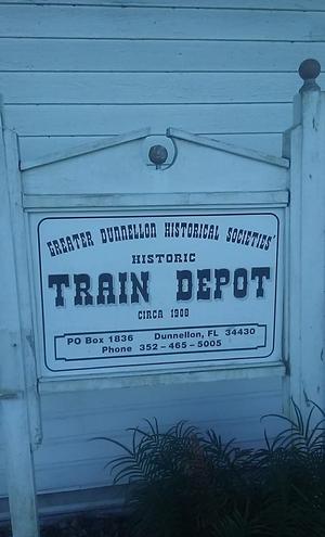 Historic Dunnellon Train Depot
